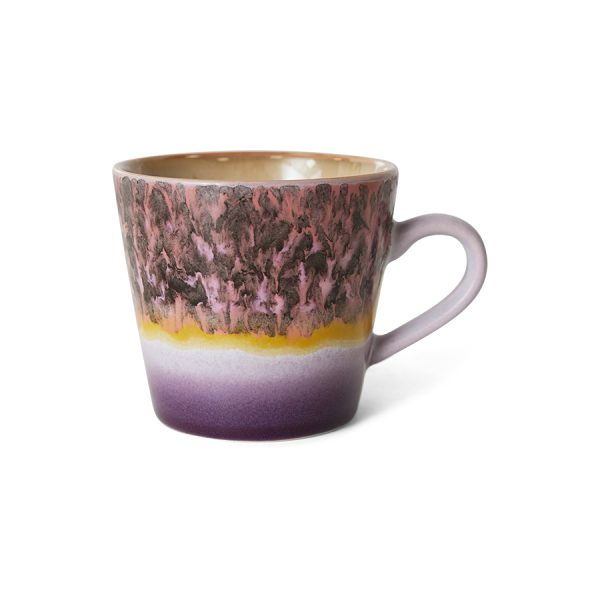 70s ceramic cappuccino mug – cappuccino mok – blast