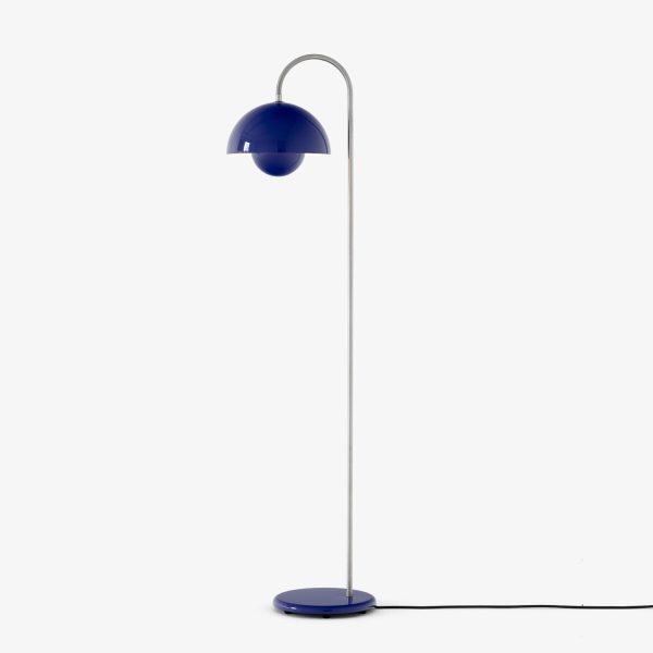 Flowerpot floor lamp VP12 - vloerlamp - cobalt blue
