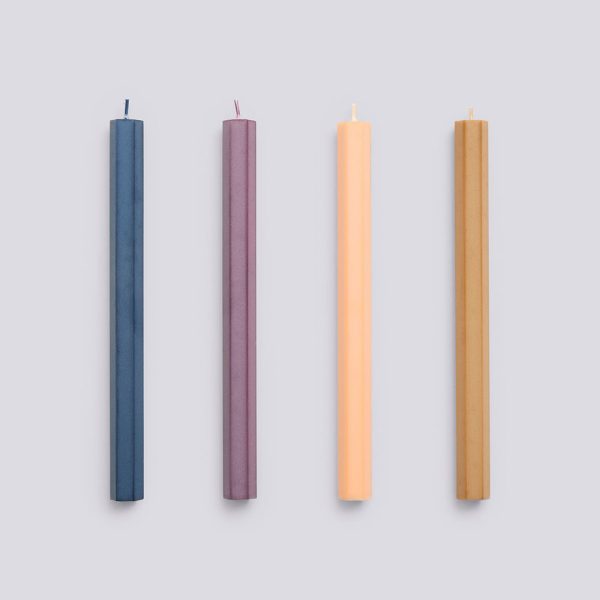 Hexagon candle - kaarsen - dark