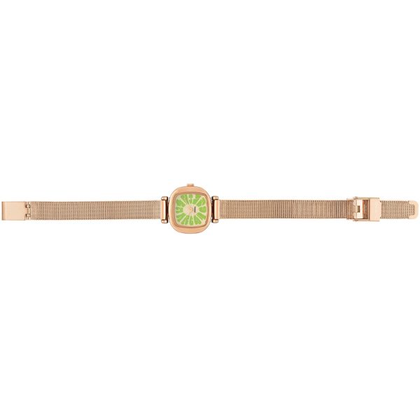 Moneypenny flower royale – horloge – rosegold/mint - Afbeelding 2