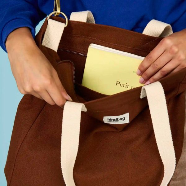 Paul - tote bag - chocolate - Afbeelding 3