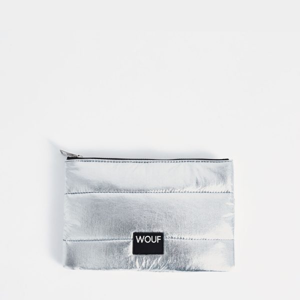 Silver glossy pouch - etui - Afbeelding 2