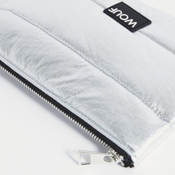 Silver glossy pouch - etui - Afbeelding 4