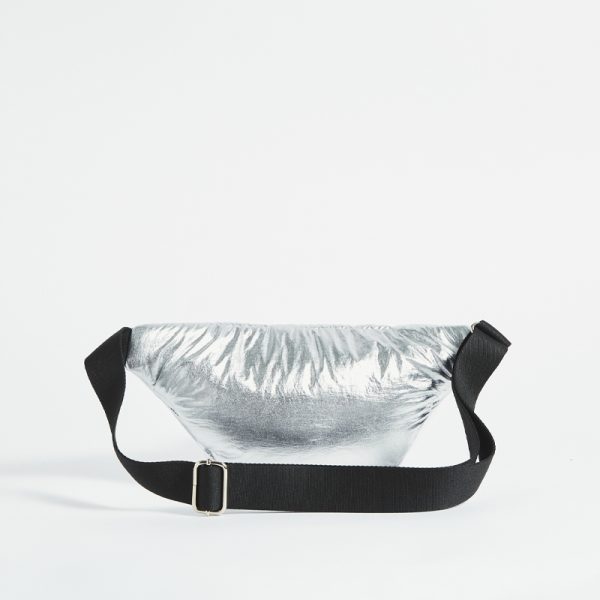Silver glossy waistbag - handtas - Afbeelding 6