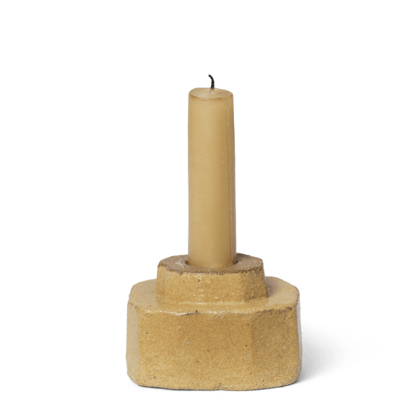 Kurinu candle holder - kandelaar - honey - Afbeelding 2