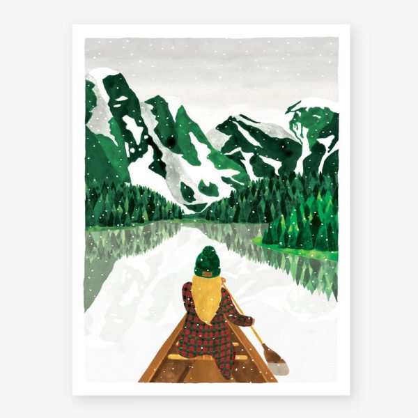 Winter lac small - poster