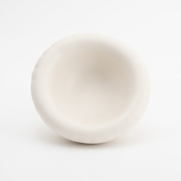 Lisa - kom - bone white matt - Afbeelding 3