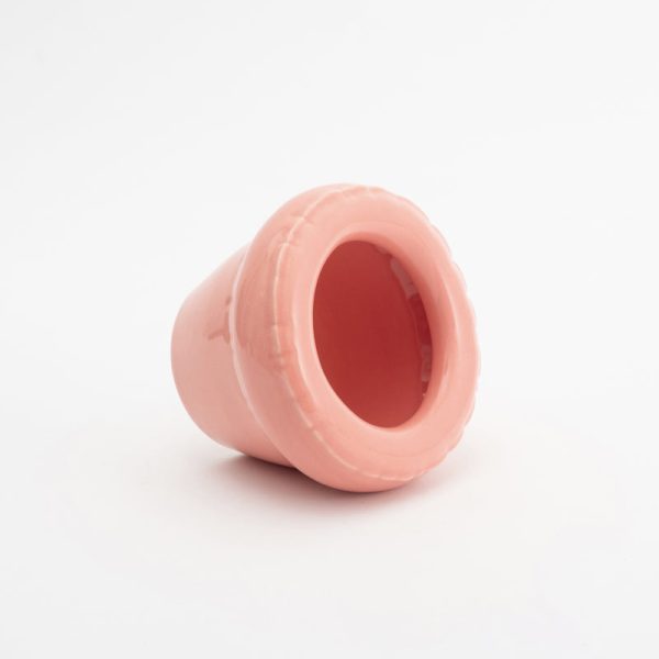 Louis – bloempot – flamingo gloss - Afbeelding 2