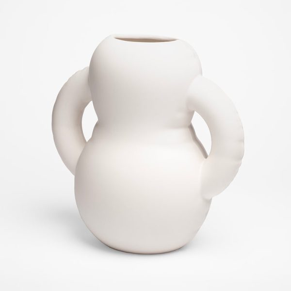 Oscar - vaas - bone white matt - Afbeelding 3