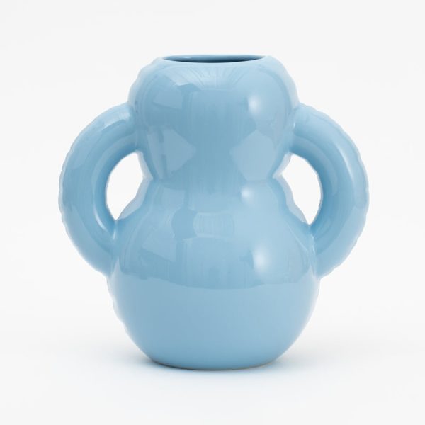 Oscar - vaas - sky blue gloss