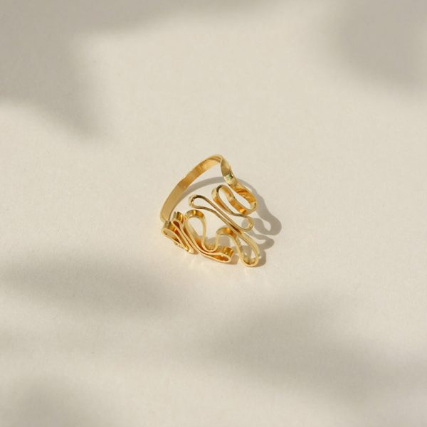 Bague dalva - ring - doré - Afbeelding 2