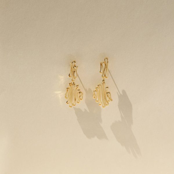 Boucles d'oreilles dalva - oorbellen - doré - Afbeelding 2