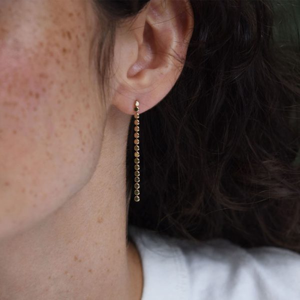 Boucles d'oreilles molto L - oorbellen - doré