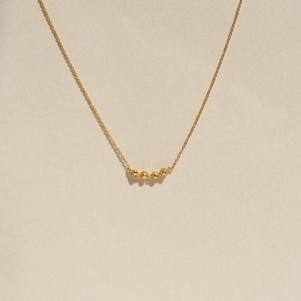 Collier arabesques mini - ketting - doré - Afbeelding 2