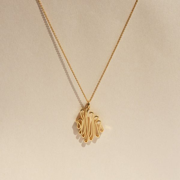Collier dalva - ketting - doré - Afbeelding 2