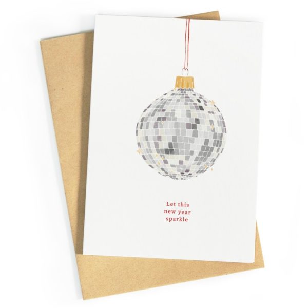 Let this new year sparkle - wenskaart