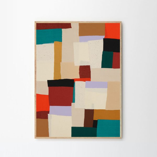 Fields 50x70cm - poster - Afbeelding 2