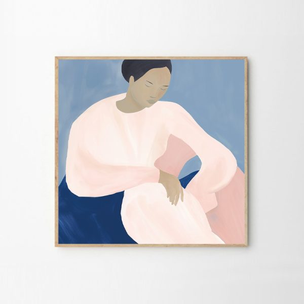 Pleased 50x50cm - poster - Afbeelding 2