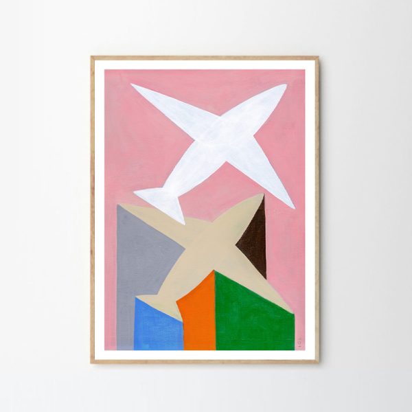 Airplane stump 30x40cm - poster - Afbeelding 2