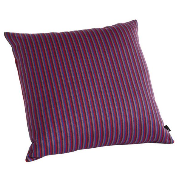 Ribbon cushion 60x60cm - kussen - red
