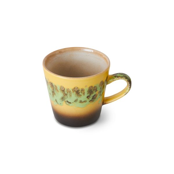 70s Ceramics americano mug - americano mok - kelp - Afbeelding 2