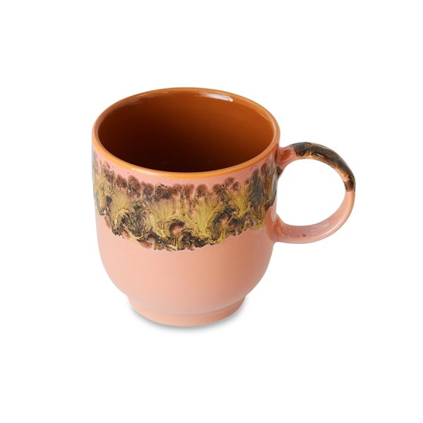 70s Ceramics café mug - koffiemok - lush - Afbeelding 2