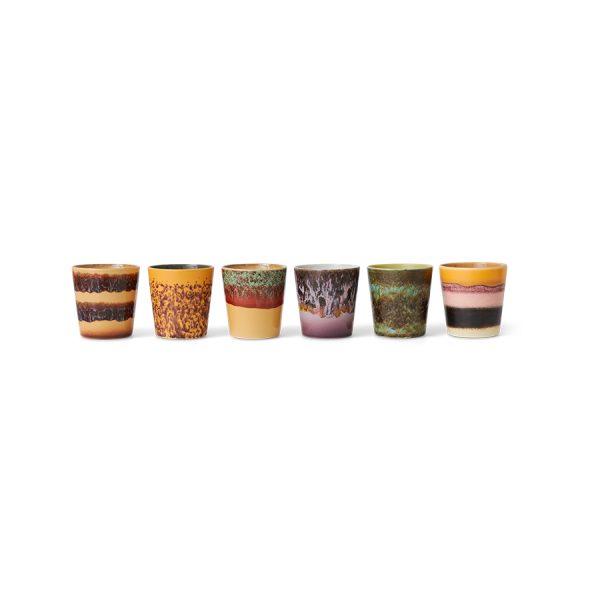 70s Ceramics coffee mugs – beker – valley - Afbeelding 2