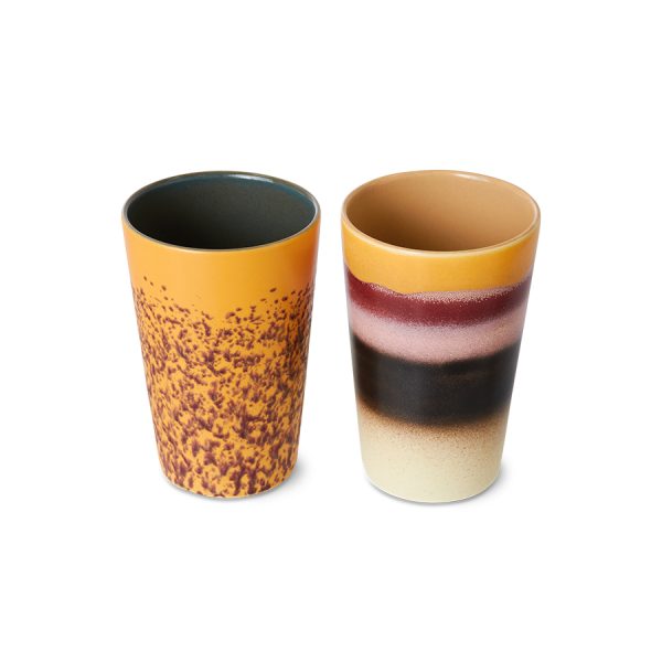 70s Ceramics tea mugs - theebeker - beach - Afbeelding 2