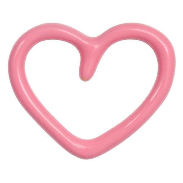 Happy heart - oorbel - rose - Afbeelding 4