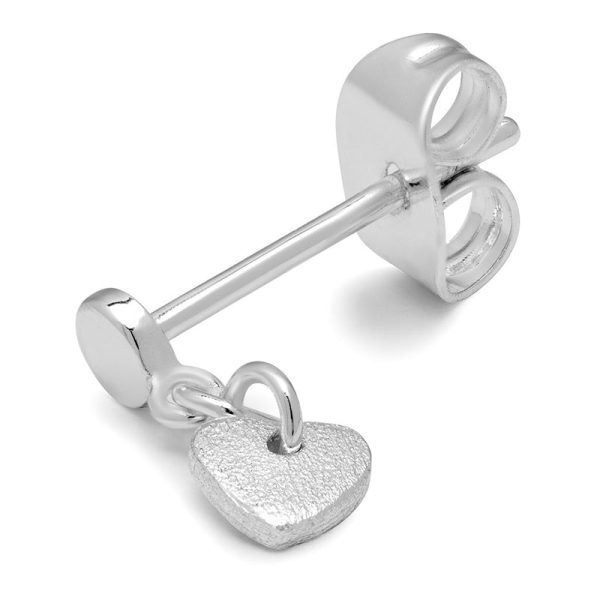 Topping short love u – oorbel – silver - Afbeelding 3