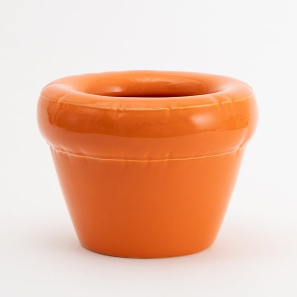 Pierre - bloempot - carrot orange gloss - Afbeelding 2