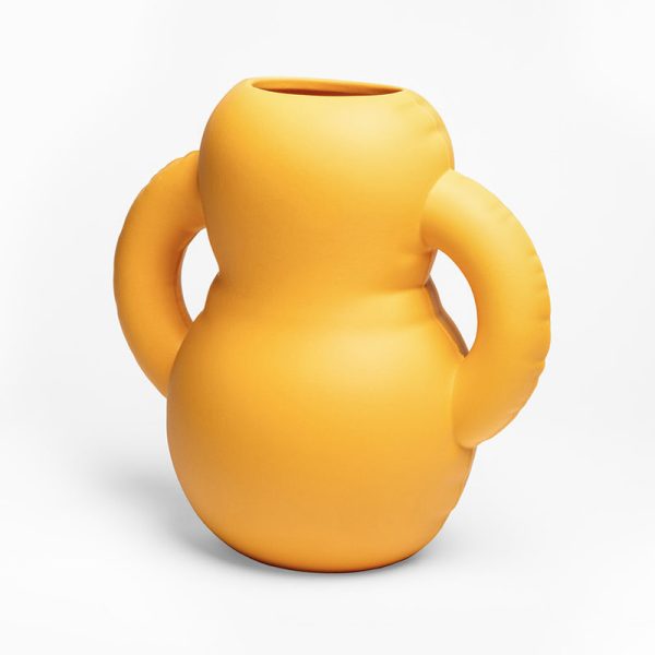 Oscar - vaas - yolk yellow matt - Afbeelding 3