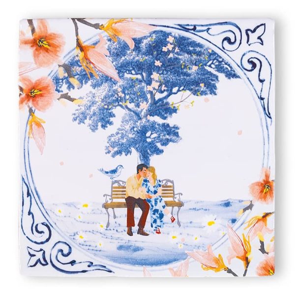 Spring is in the air 10x10cm - tegel - Afbeelding 3