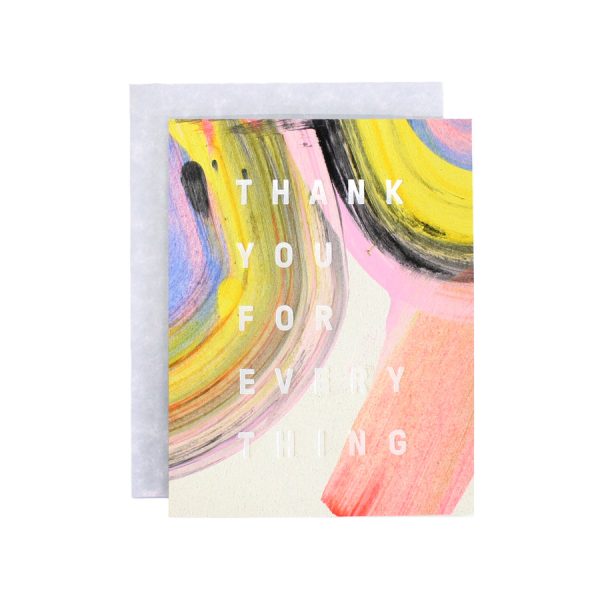Rainbow Thank You - wenskaart - Afbeelding 2