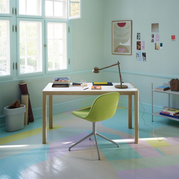 Workshop table 140x92cm - tafel - oak - Afbeelding 2