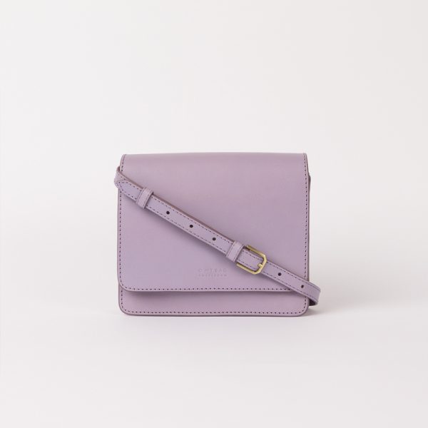 Audrey mini - handtas - lavender classic leather - Afbeelding 3