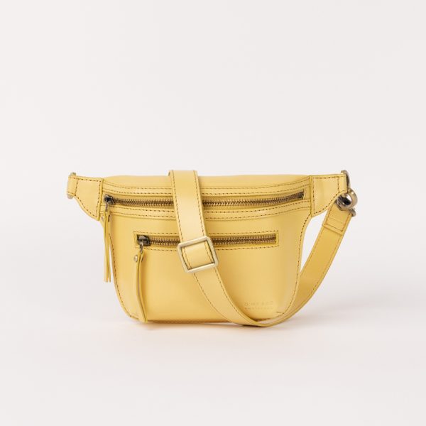 Beck's bumbag - handtas - butter yellow classic leather - Afbeelding 2