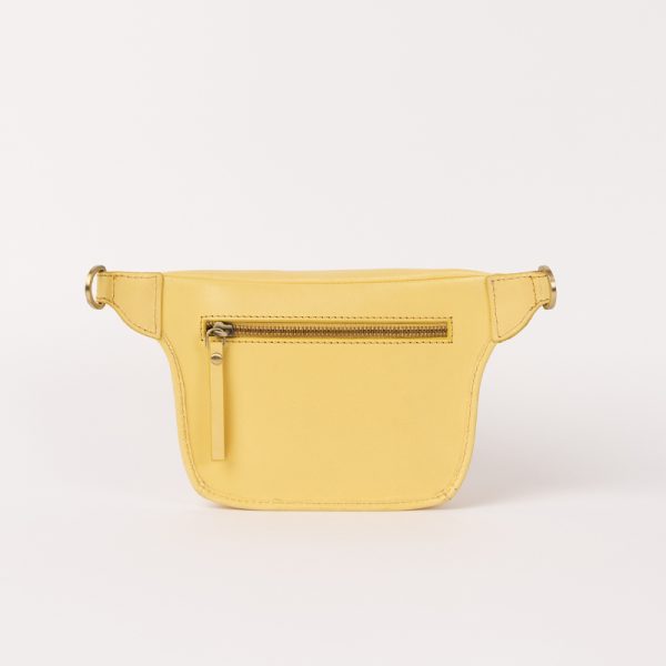 Beck's bumbag - handtas - butter yellow classic leather - Afbeelding 4