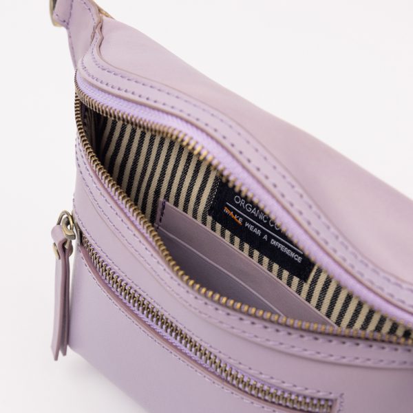 Beck’s bumbag – handtas – lavender classic leather - Afbeelding 4