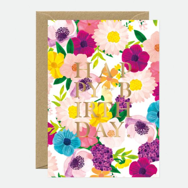 Lilac birthday - wenskaart
