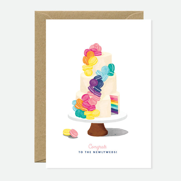 Newlyweds pride - wenskaart