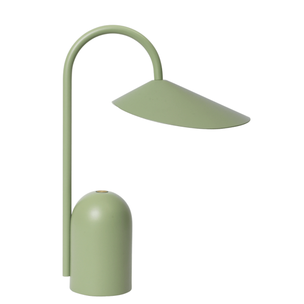 Arum portable lamp – tafellamp – tea green