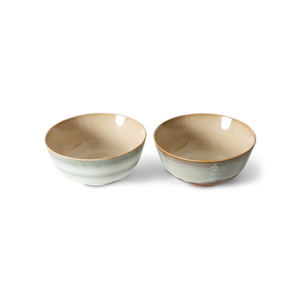 70s ceramics ramen bowl - kom - verge - Afbeelding 3