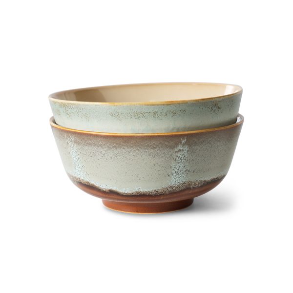 70s ceramics ramen bowl - kom - verge