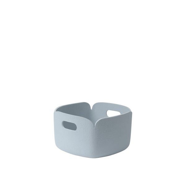 Restore 28x28cm – opbergmand – light blue