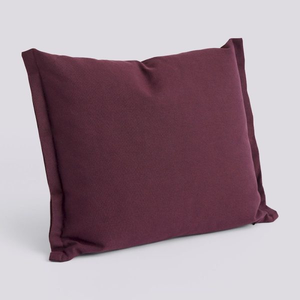 Plica cushion story – kussen – burgundy